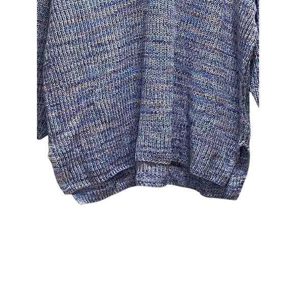 J. Jill Blue Jasper Dropped Shoulder Sweater Size L - Picture 7 of 13